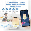 VTech V-hush Lite Sleep Trainer Soother Speaker Night Light Bluetooth Speaker (Renewed)