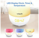 VTech V-hush Lite Sleep Trainer Soother Speaker Night Light Bluetooth Speaker (Renewed)