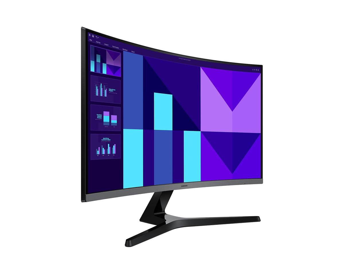 Samsung 27'' Curved Monitor S39GD Full HD With Speakers LS27D396GAUXXU (Renewed)