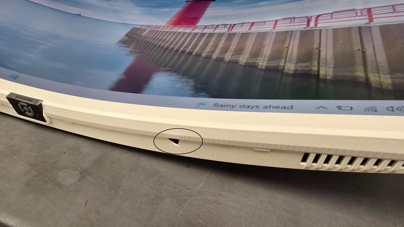 Samsung 34'' Curved Monitor 3440x1440 LS34C650TAUXXU (Has Damage To Casing) (Refurbished B-Grade)