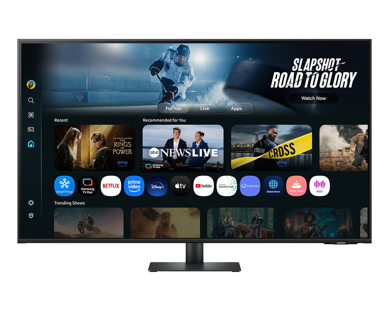 Samsung 43'' Smart Monitor With Speakers M7 M70F UHD 3840x2160 LS43FM702UUXXU (Renewed)