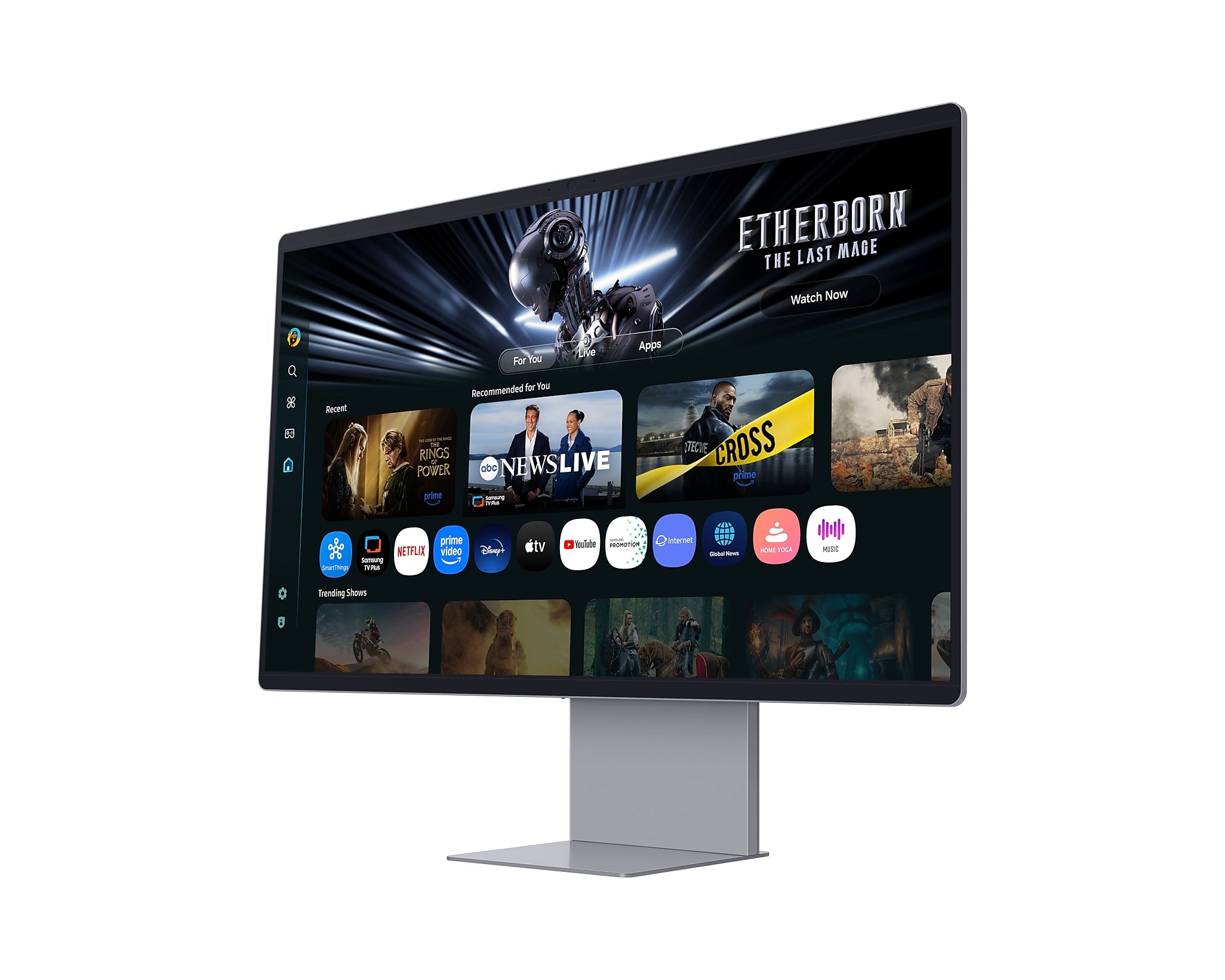 Samsung 32'' Smart Monitor M90SF 3840x2160 FreeSync Premium Pro LS32FM902SUXXU (Renewed)