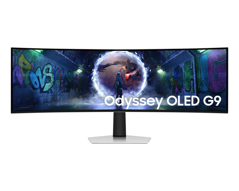 Samsung Gaming Monitor Curved 49'' Odyssey OLED 240Hz 5120x1440 LS49DG934SUXXU (New)