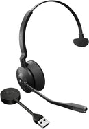 Jabra Engage 55 Mono Wireless Headset Link 400 USB DECT Adapter Noise-Cancelling (New)