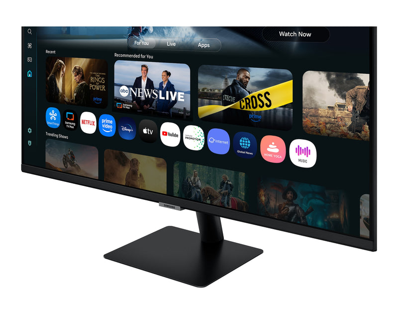 Samsung 32'' Smart Monitor With Speakers 3840x2160 4K UHD HDR10 LS32FM702UUXXU (New / Open Box)