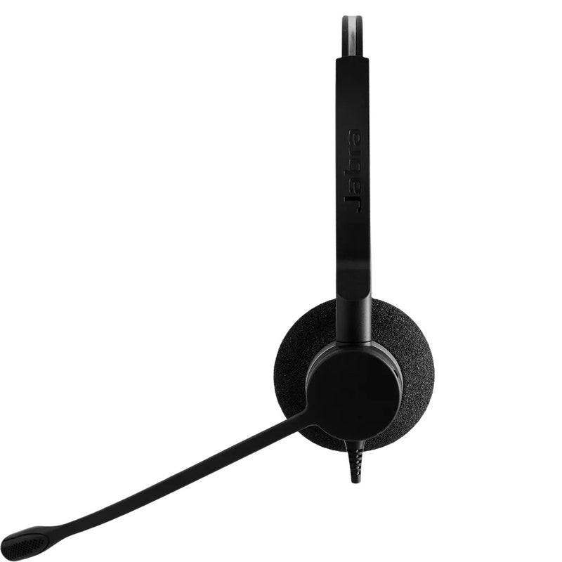 Jabra Biz 2300 Duo QD Noise Cancelling Corded Headset Adjustable Boom Microphone (New)