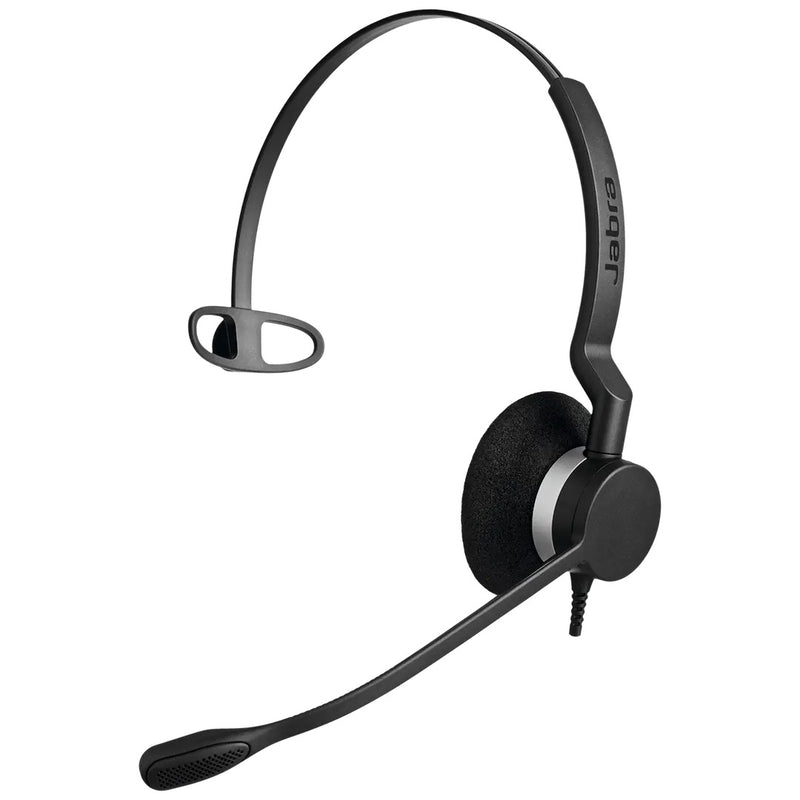 Jabra Biz 2300 Quick Disconnect On-Ear Mono Headset Certified Noise-Cancelling (New)