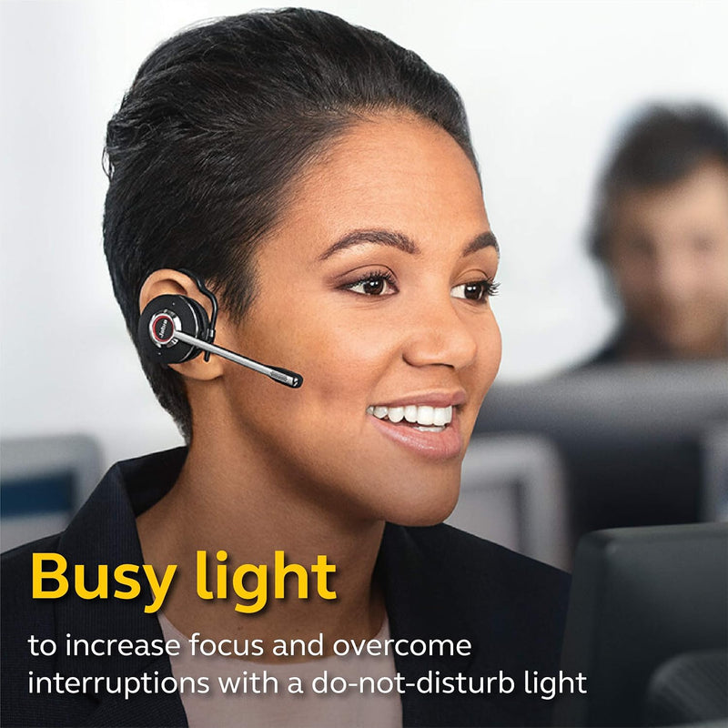 Jabra Engage 65 Convertible DECT Headset Wireless Noise Cancellation Busy Light (New)