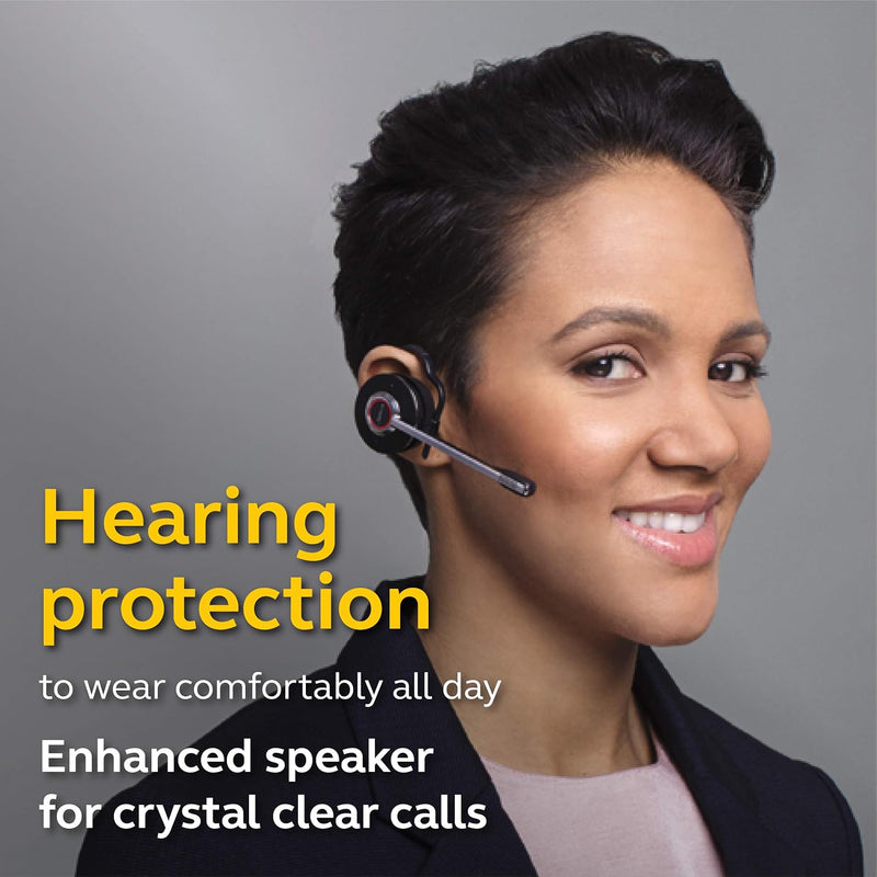 Jabra Engage 65 Convertible DECT Headset Wireless Noise Cancellation Busy Light (New)