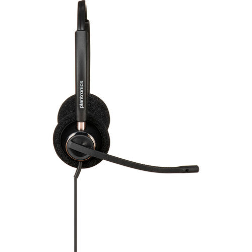 Plantronics EncorePro HW520 Headset Over Head Binaural Noise Cancelling (New)
