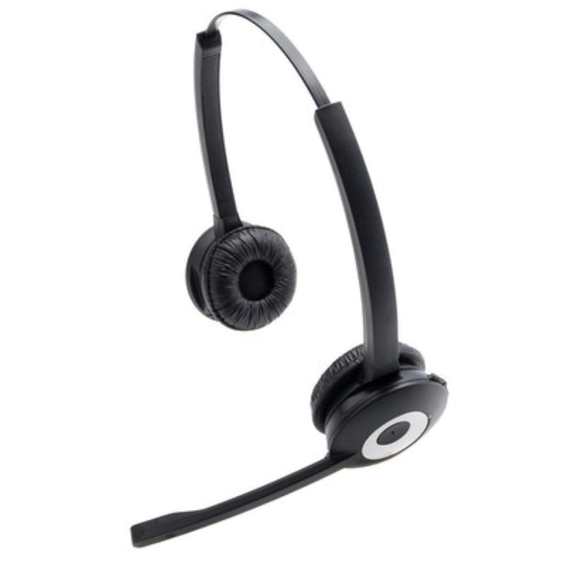 Jabra Pro 920 DECT Wireless On-Ear Stereo Headset HD Voice Noise-Cancellation (Renewed)