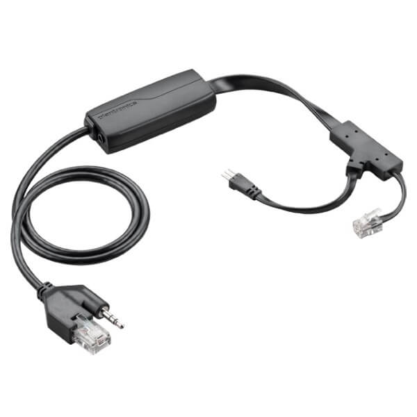 Plantronics 38439-11 APP-51 Cable Electronic Hook Switch Black (New)