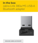 Jabra Link 380A MS USB-A Adapter Wireless Dongle For Evolve2 85 & 65 Headsets (Renewed)