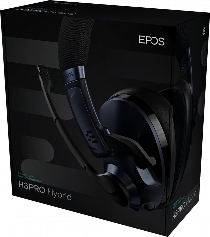 EPOS H3PRO Hybrid Gaming Headset Surround Sound Noise-Cancellation Sebring (New)