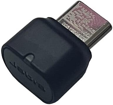Jabra Link 380 UC USB-C Adapter Wireless Dongle for Evolve2 85 and 65 Headsets (Renewed)