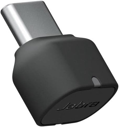 Jabra Link 380 UC USB-C Adapter Wireless Dongle for Evolve2 85 and 65 Headsets (Renewed)