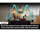 Samsung Cinematic Soundbar 11.1.4 Subwoofer Rear Speakers Q-Series HW-Q990D/XU (Refurbished B-Grade)