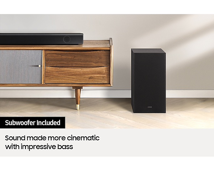 Samsung 2.1Ch Soundbar 360W With Wireless Subwoofer And Game Mode HW-B530/XU (Refurbished B-Grade)