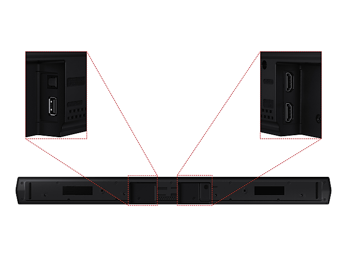 Samsung 2.1Ch Soundbar 360W With Wireless Subwoofer And Game Mode HW-B530/XU (Refurbished B-Grade)
