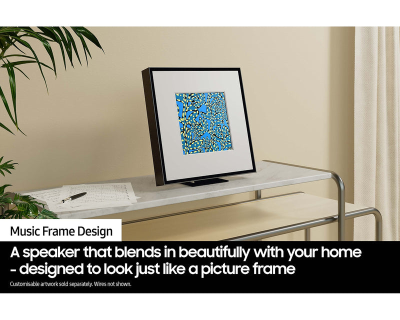 Samsung Wireless Smart Speaker Music Frame Alexa HW-LS60D/XU (No Wall Mount) (Refurbished B-Grade)