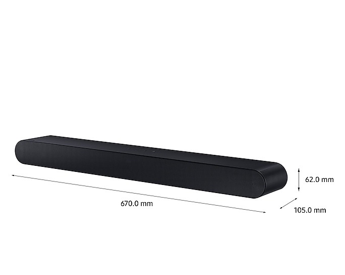 Samsung All-In-One Lifestyle Soundbar 5.0 Alexa HW-S60B/XU (No Wall Mount) (Refurbished B-Grade)