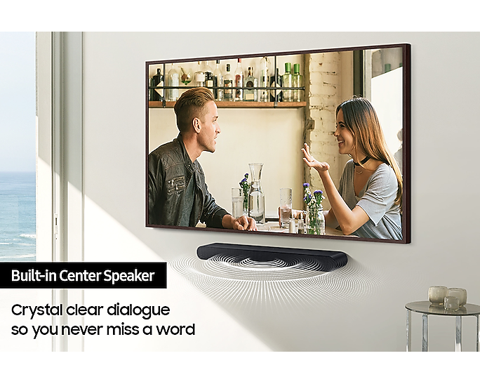 Samsung All-In-One Lifestyle Soundbar 5.0 Alexa HW-S60B/XU (No Wall Mount) (Refurbished B-Grade)