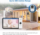 VTech VM919HD Video Baby Monitor With Camera Pan And Tilt 7'' 720p HD Display (Renewed)