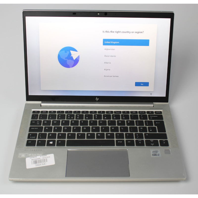 HP EliteBook 830 G7 Notebook PC i7-10610U 512GB SSD 16GB RAM Win11 (Refurbished B-Grade)