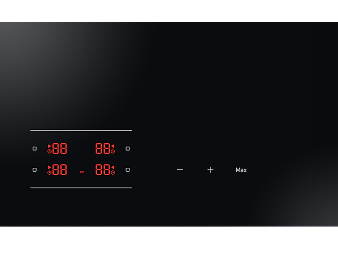 Samsung Induction Hob WiFi Oval Ring Slim Fit Keep Warm Black NZ64B4015FK/U1 (New)