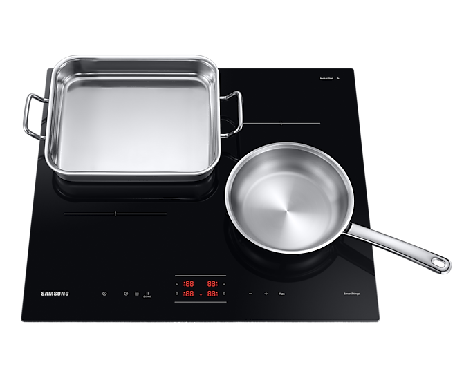 Samsung Induction Hob WiFi Oval Ring Slim Fit Keep Warm Black NZ64B4015FK/U1 (New)