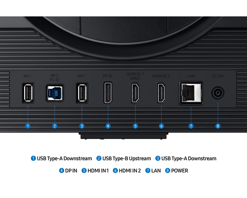 Samsung 27'' Gaming Monitor Smart With Speakers 144Hz 3840x2160 LS27DG702EUXXU (Refurbished B-Grade)