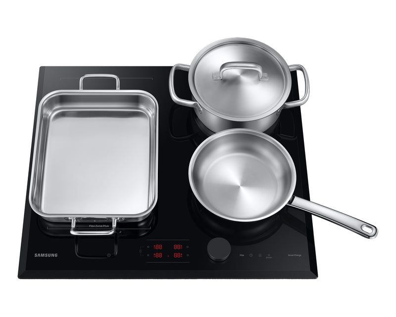 Samsung Induction Hob Four Burner Flex Zone Plus 7.4kW Wi-Fi NZ64B6058KK/U1 (New)