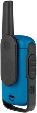 Motorola T42 Talkabout PMR446 2-Way Walkie Talkie Portable Radio Pack of 2 Blue (Renewed)