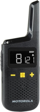 Motorola XT185 PMR446 Walkie Talkie Radio Licence Free Two Way Twin Pack Black (Refurbished B-Grade)