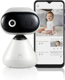 Motorola Video Baby Monitor Connect Smart PIP1000 WiFi 1080p Manual Pan/Tilt (Renewed)