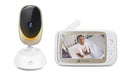 Motorola 5.0'' Wi-Fi Video Baby Monitor With Mood Light Infrared Night Vision (Renewed)