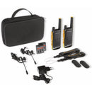 Motorola T82 Extreme Twin Two Way Radio Walkie Talkie 16 Channels Yellow/Black (Refurbished B-Grade)