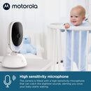 Motorola Nursery VM75 Video Baby Monitor 5'' Infrared Night Vision Two-Way Talk (Renewed)