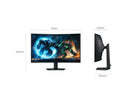 Samsung 37'' Curved Gaming Monitor Odyssey G7 G75F UHD 165Hz LS37FG756EUXXU (Renewed)