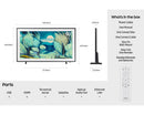 Samsung 50'' Smart TV The Frame QLED 4K Vision AI Art Mode QE50LS03FAUXXU (Renewed)