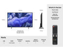 Samsung 55'' Smart TV QLED QEF1 4K Vision AI Knox Security QE55QEF1AUXXU (Renewed)