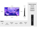 Samsung 55'' Smart TV Crystal UHD U8020F 4K Knox Security UE55U8020FKXXU (Renewed)