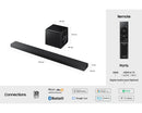 Samsung Soundbar With Subwoofer 3.1.2 Dolby Atmos Q-Symphony HW-QS700F/XU (New)