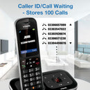 VTech PS1350 Single Cordless Phone With Answering Machine Colour Display (Renewed)