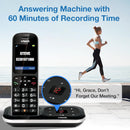 VTech PS1350 Single Cordless Phone With Answering Machine Colour Display (Renewed)