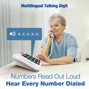 VTech SA3100 Corded Phone with Big Buttons For Elderly Speed Dial Speakerphone (Renewed)
