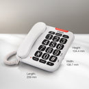 VTech SA3100 Corded Phone with Big Buttons For Elderly Speed Dial Speakerphone (Renewed)