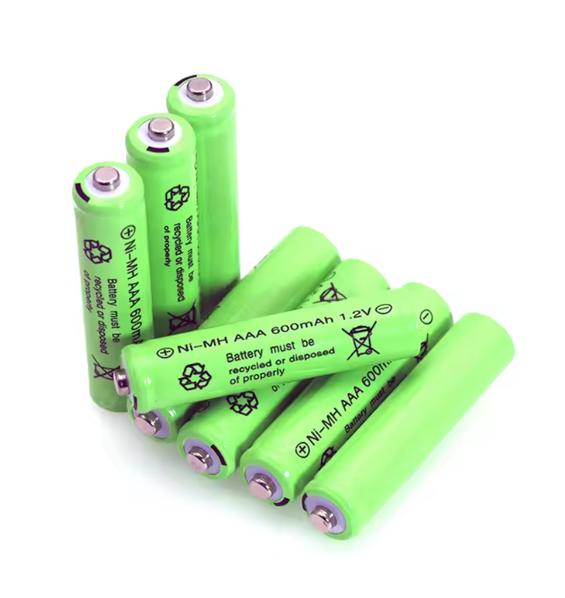 Rechargeable Batteries AAA Ni-MH 600mAh 1.2V Replacement For Cordless Phones Pack of 8