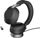 Jabra Evolve2 85 Wireless PC Headset with Charging Stand USB Bluetooth Adapter (New)