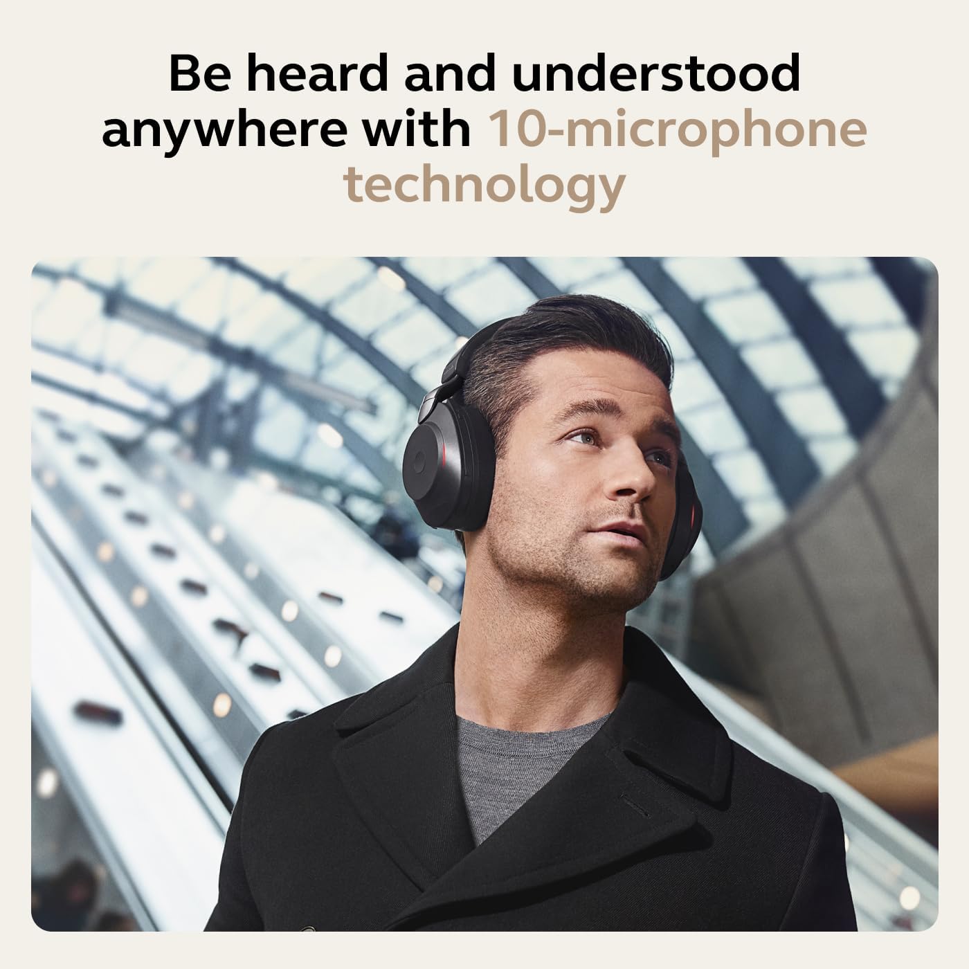 Jabra Evolve2 85 Wireless PC Headset with Charging Stand USB Bluetooth Adapter (New)